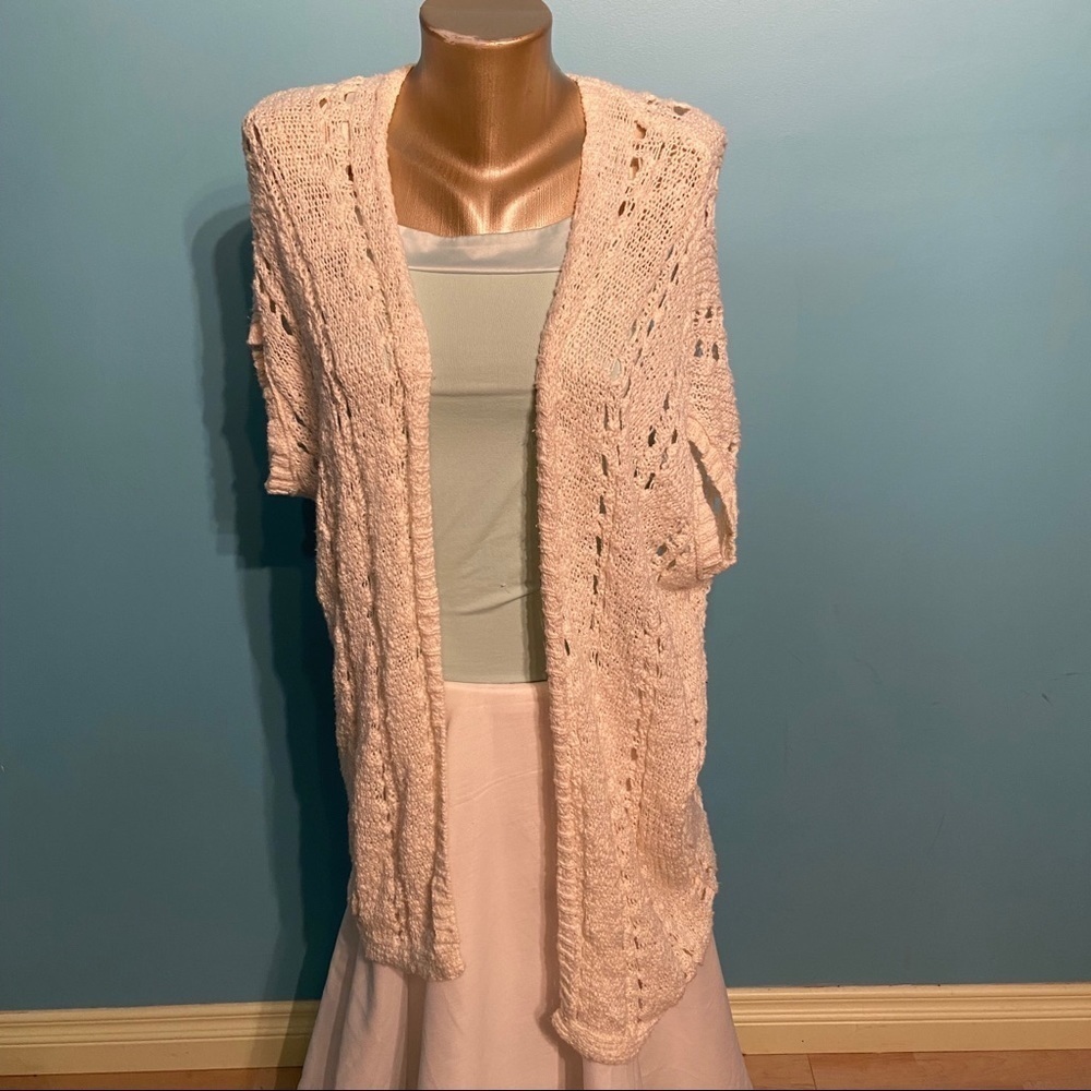 American Eagle boho sweater vest